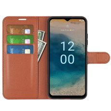 LN Flip Wallet Nokia G22 Brown