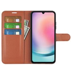 LN Flip Wallet Samsung Galaxy A25 5G Brown