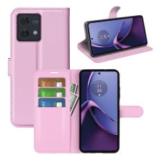LN Flip Wallet Moto G84 5G Pink