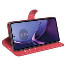 LN Flip Wallet Moto G84 5G Red