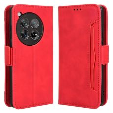 LN 5card Flip Wallet OnePlus 12R Red