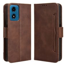 LN 5card Flip Wallet Motorola Moto G04 Brown