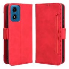 LN 5card Flip Wallet Motorola Moto G04 Red