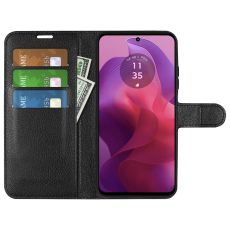 LN Flip Wallet Motorola Moto G04 Black