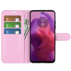 LN Flip Wallet Motorola Moto G04 Pink