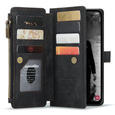 CaseMe 10card lompakkokotelo Samsung Galaxy A15 Black