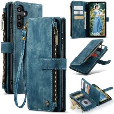 CaseMe 10card lompakkokotelo Samsung Galaxy A15 Blue