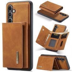 DG. MING suojakuori + lompakko Samsung Galaxy A15 Brown