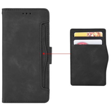 LN 5card Flip Wallet Motorola Edge 50 Ultra Black