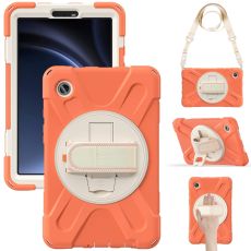 LN suojakuori+hihna Samsung Galaxy Tab A9 Orange