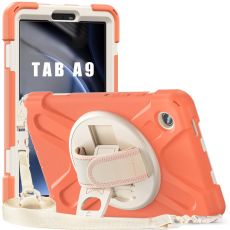 LN suojakuori+hihna Samsung Galaxy Tab A9 Orange