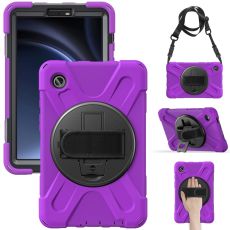 LN suojakuori+hihna Samsung Galaxy Tab A9 Purple