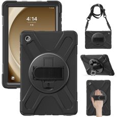 LN suojakuori+hihna Samsung Galaxy Tab A9+ Black