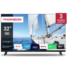 Thomson 32" HD Google Smart TV Black