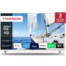 Thomson 32" HD Google Smart TV White